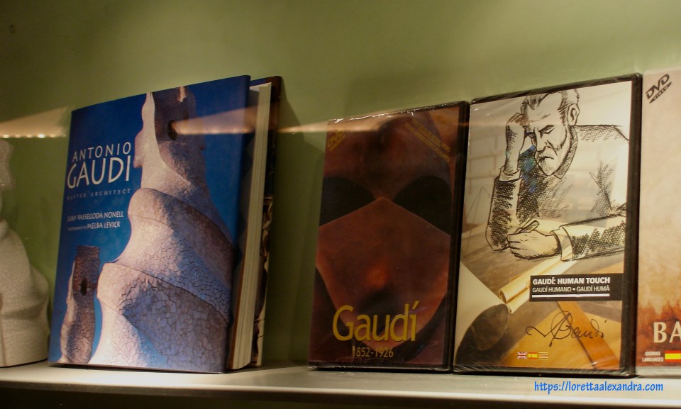 Display at Casa Milà “La Pedrera” (the stone quarry, referencing its façade)