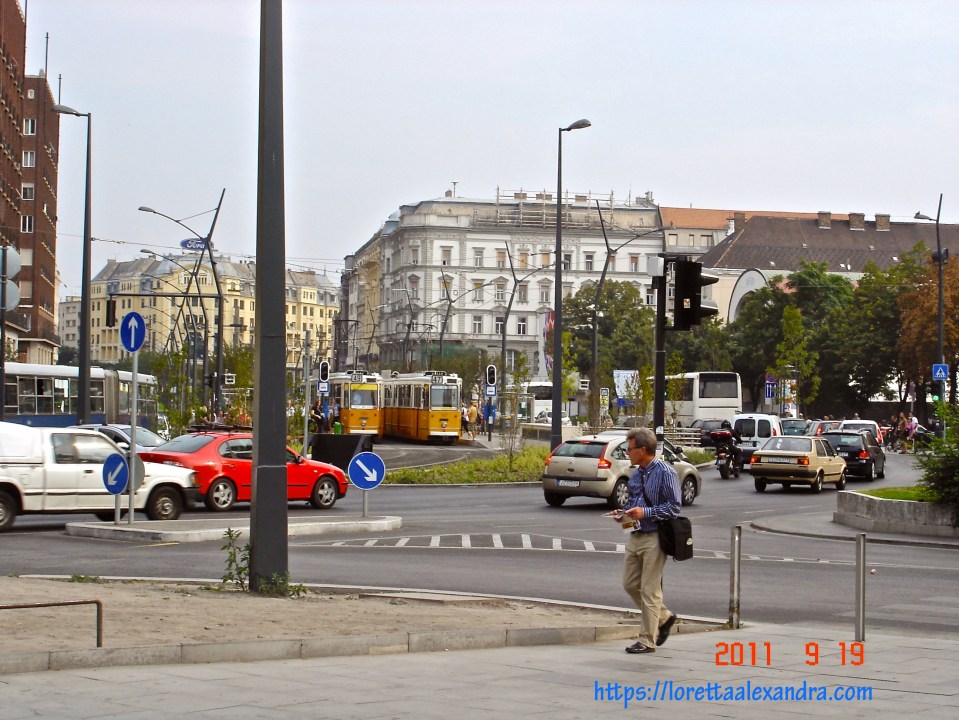 Deák Square, in Central Budapest