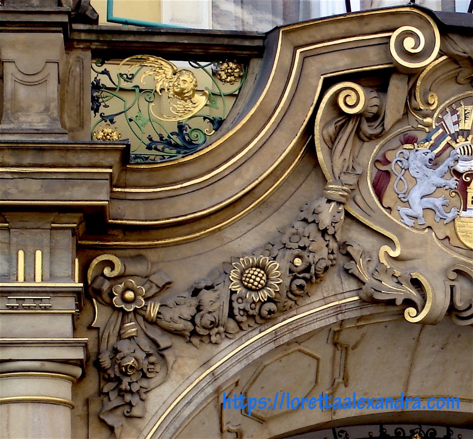 Detail of façade, Ministry of Regional Development – Old Town Square, Prague, Czech Republic