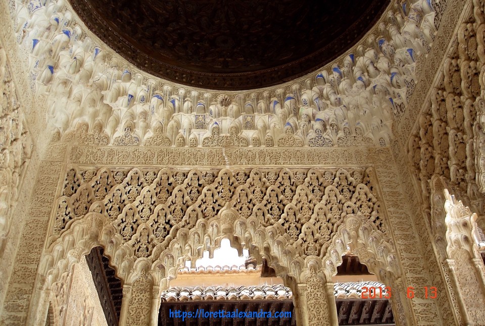 Inside Nasdir Palaces, Alhambra.
