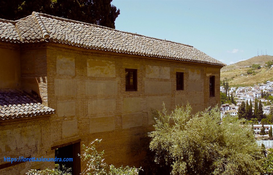 The Alhambra - On the Hill Sabika, between the banks of the Darro and Genil rivers.