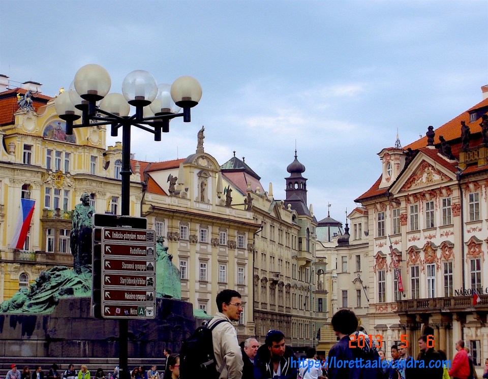 Tourists abound – Old Town Square