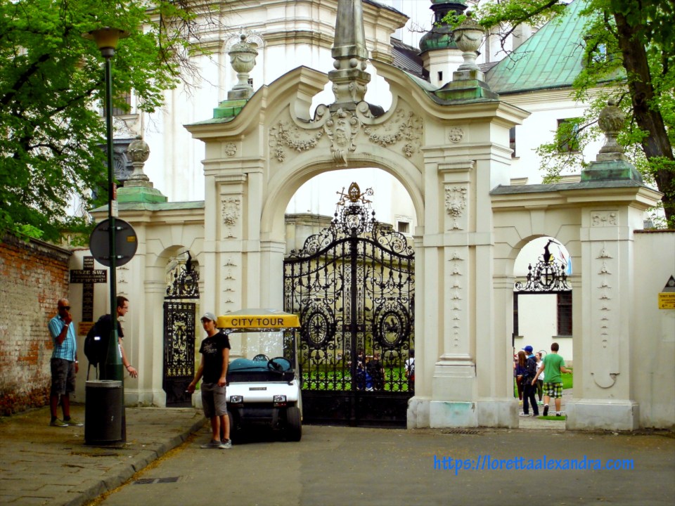 Entrance to the grounds of On the Rock monastery, owned by the Pauline Fathers
