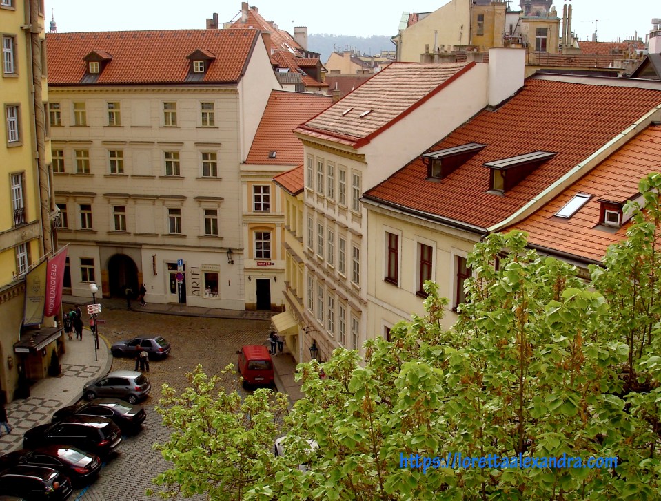 View from room at Hotel Paris – Town Center, Prague, Czech Republic