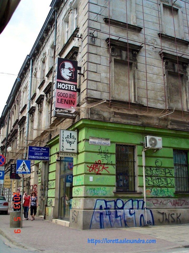 Berka Joselewicza Street, in Kazimierz