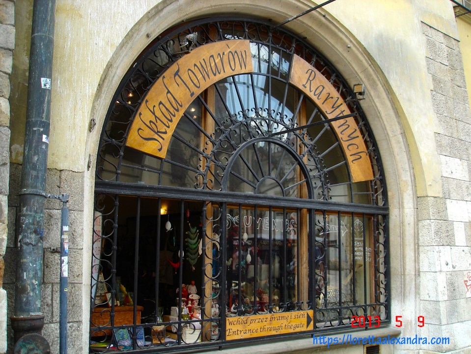 Souvenir shop in Kazimierz