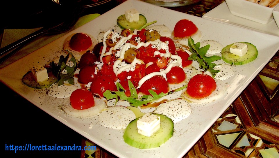 Alqahira – everything fresh and beautifully presented