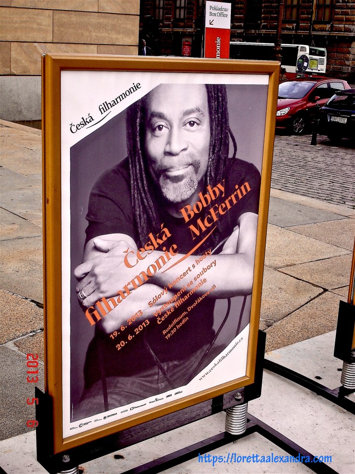 Bobby McFerrin in concert at the Rudolfinum, Prague, Czech Republic