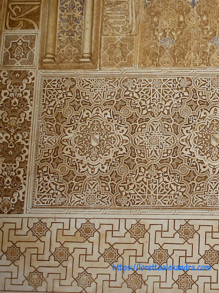 Decorative design detail – Moorish art and architecture.