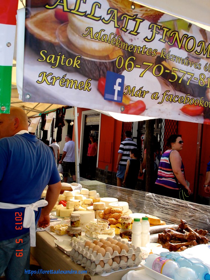 Szentendre’s outdoor market