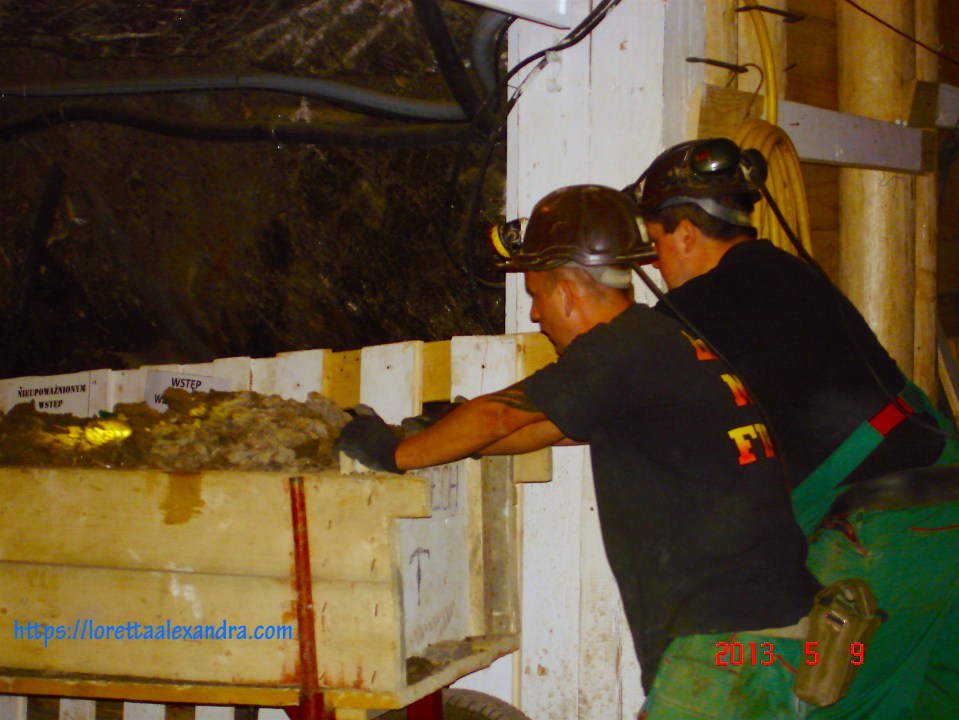 Miners - Only 1% of the Wieliczka Salt Mine is in use today.