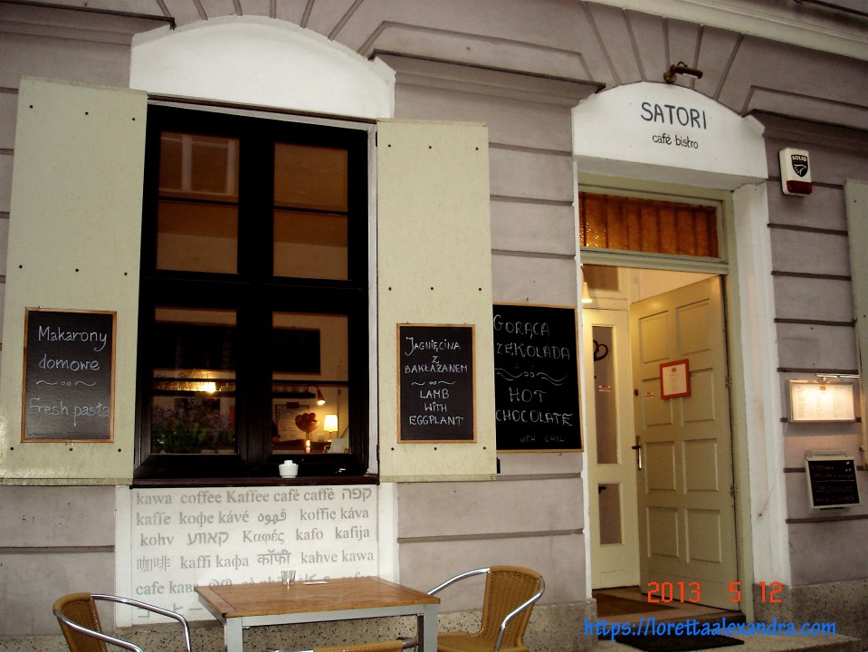 Satori café bistro - Kazimierz district, Kraków