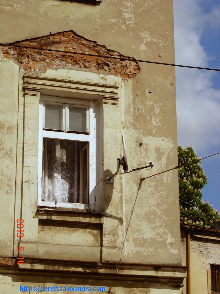 Detail of apartment building, Kazimierz