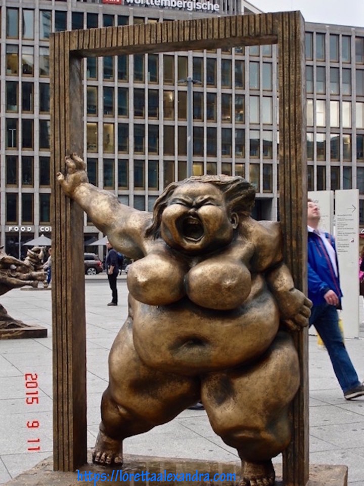 At Bahnhof Potsdamer Platz, Berlin.