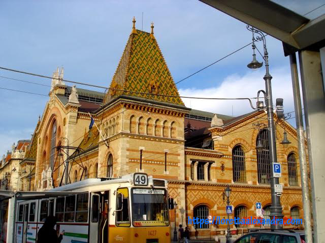Central Market Hall or Great Market Hall, budapest, Hungary.