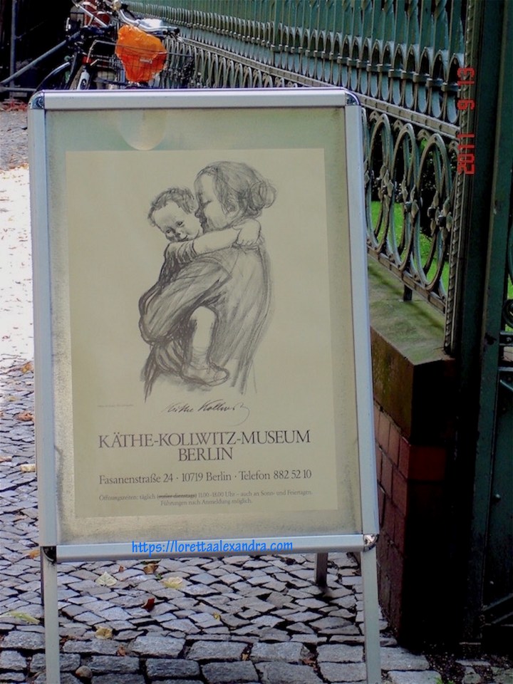 Käthe-Kollwitz-Museum, Fasanenstraße, Berlin.