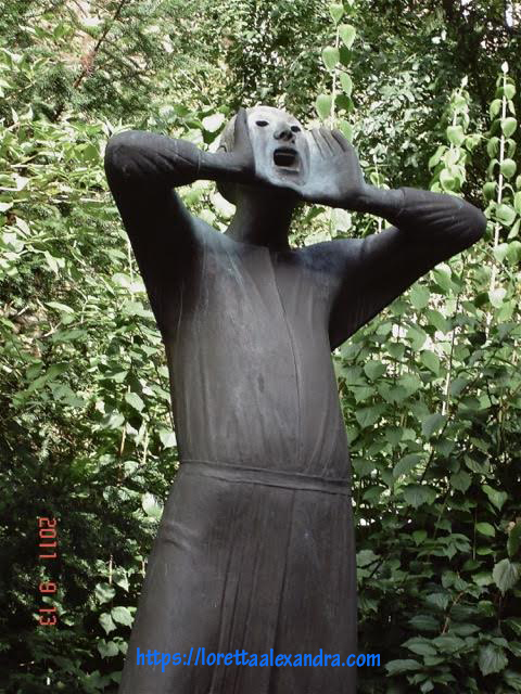 Käthe-Kollwitz-Museum garden, Fasanenstraße 24, Berlin.
