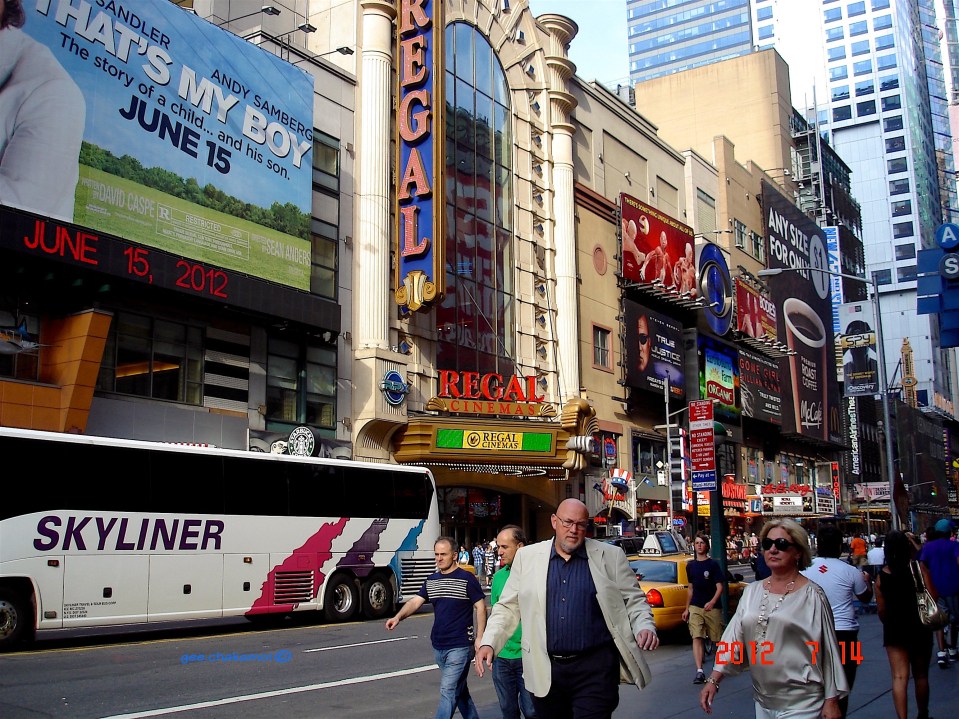In the heart of Manhattan, on Broadway!