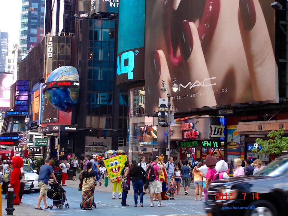 “The Great White Way” – Manhattan’s theater district