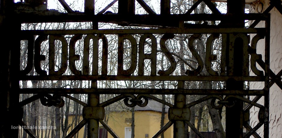 The Gate - Buchenwald concentration camp, near Buchenwald, Germany