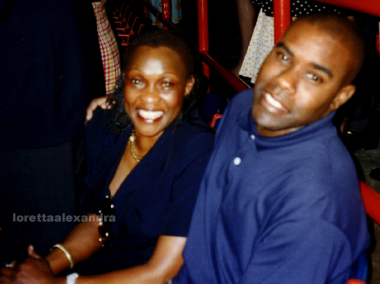 Matidi with aunt, Oyella, in Dallas, 1997 copy