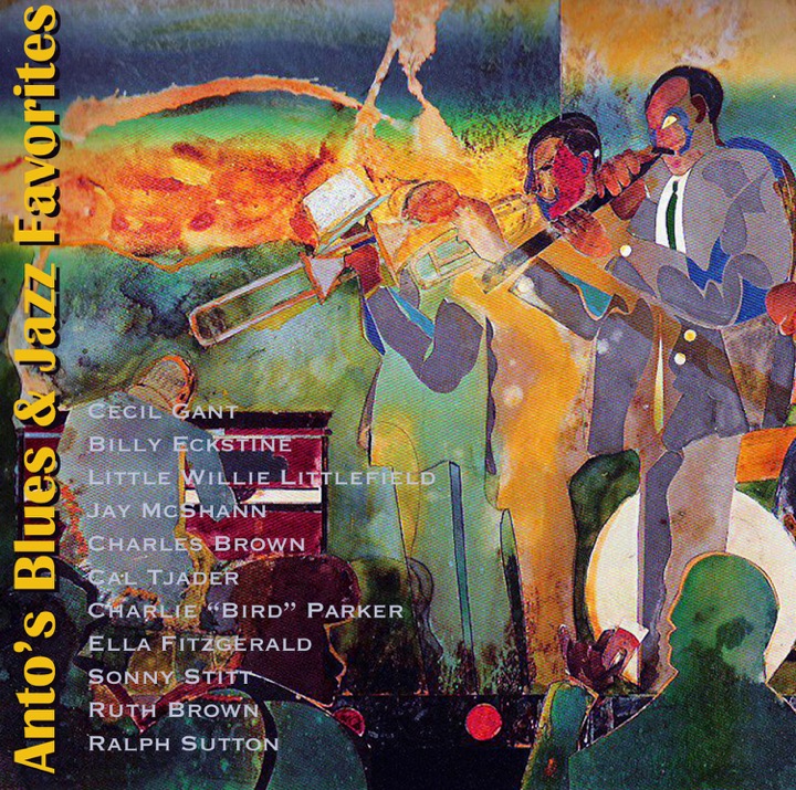 Anto's Blues & Jazz Favorites - CD cover.