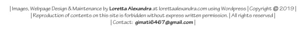 Loretta Alexandra - footer
